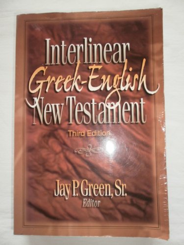 Beispielbild fr Interlinear Greek-English New Testament zum Verkauf von SecondSale