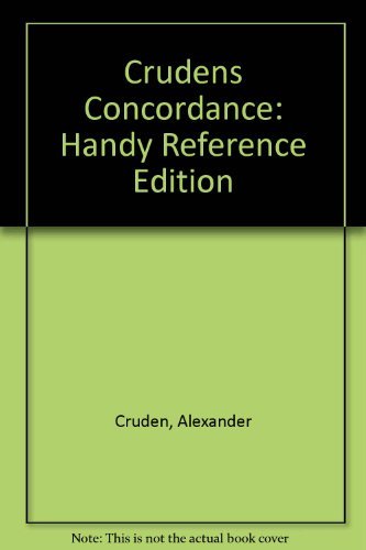 Stock image for Crudens Concordance: Handy Reference Edition for sale by Half Price Books Inc.