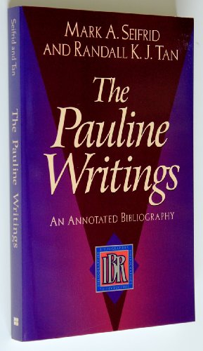 Imagen de archivo de The Pauline Writings: An Annotated Bibliography a la venta por Regent College Bookstore