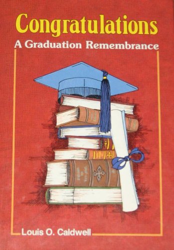 Imagen de archivo de Congratulations! a Graduation Remembrance a la venta por Modetz Errands-n-More, L.L.C.
