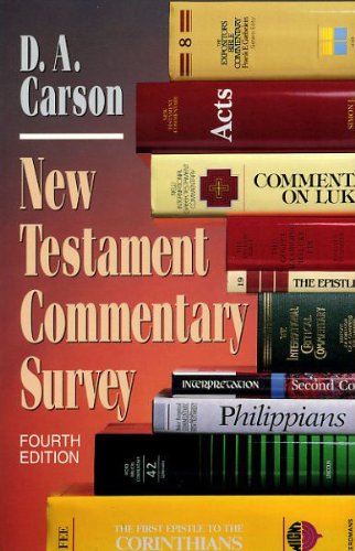 Beispielbild fr New Testament Commentary Survey zum Verkauf von Better World Books