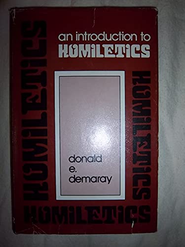 9780801028335: An Introduction to Homiletics