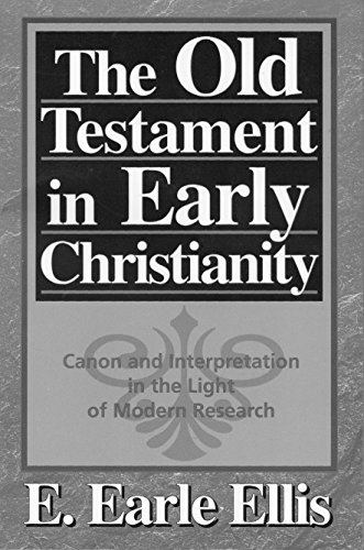 Imagen de archivo de The Old Testament in Early Christianity: Canon and Interpretation in the Light of Modern Research a la venta por HPB-Red