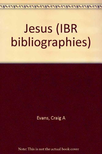 Beispielbild fr Jesus (IBR Bibliographies) zum Verkauf von Heisenbooks