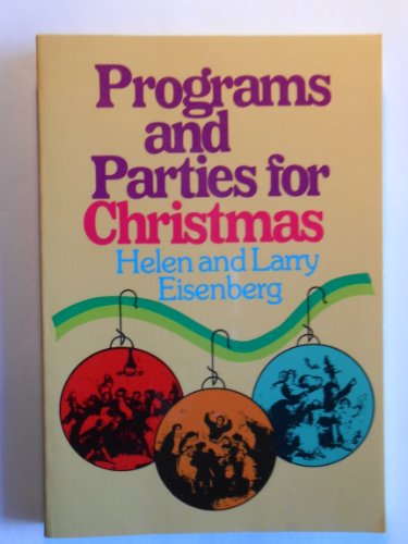 Stock image for Programs and Parties for Christmas for sale by Better World Books