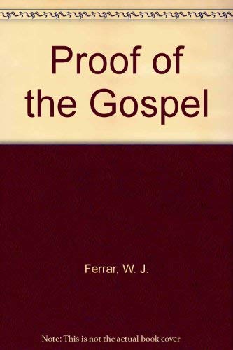 Beispielbild fr The Proof of the Gospel. Two volumes in one zum Verkauf von Windows Booksellers