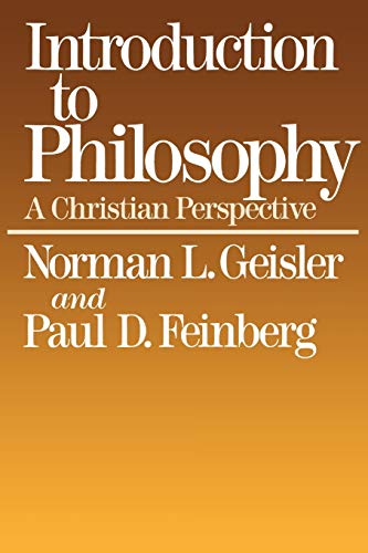 9780801038181: Introduction to Philosophy: A Christian Perspective