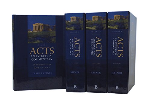 9780801039898: Acts: An Exegetical Commentary