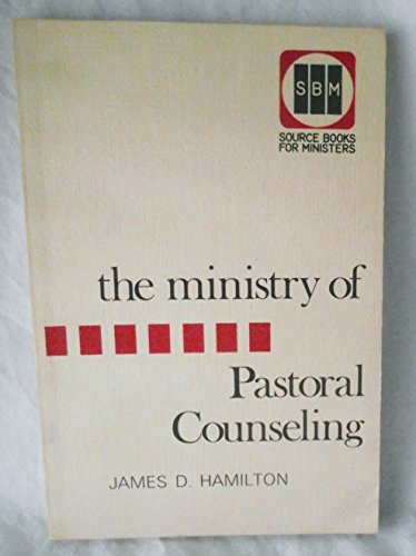 9780801040696: The ministry of pastoral counseling (Source books for ministers)