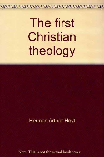 9780801041549: The first Christian theology: Studies in Romans (New Testament studies)