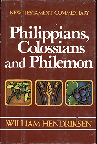 Beispielbild fr Philippians, Colossians, & Philemon (Combined Reprint of 1962 Epistle to the Philippians and 1964 Epistles to Colossians and Philemon) zum Verkauf von HPB-Red