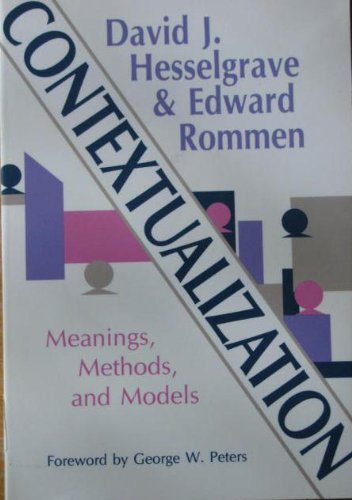 9780801043383: Contextualization: Meanings, Methods, and Models
