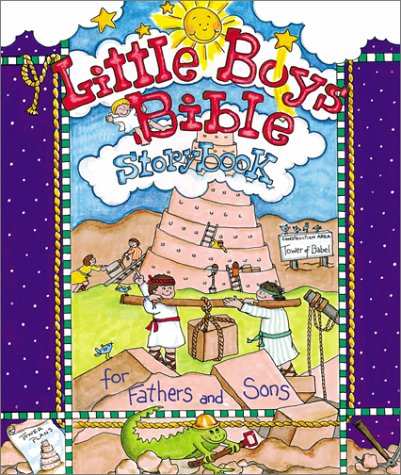 Beispielbild fr Little Boys Bible Storybook for Fathers and Sons zum Verkauf von SecondSale