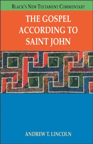 9780801046919: The Gospel According to Saint John (Black's New Testament Commentaries)