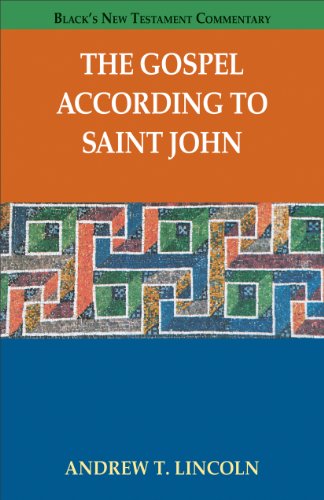 9780801049422: The Gospel according to Saint John (Black's New Testament Commentary)
