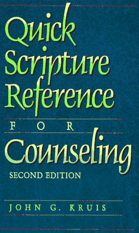 Stock image for Quick Scripture Reference for Counseling for sale by Books of the Smoky Mountains