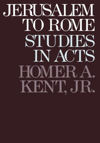 Beispielbild fr Jerusalem to Rome: Studies in the Book of Acts (New Testament Studies Series) zum Verkauf von SecondSale