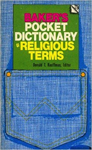 Beispielbild fr Baker's Pocket Dictionary of Religious Terms zum Verkauf von Better World Books