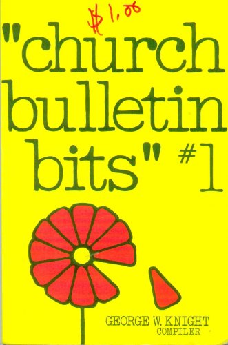 Imagen de archivo de Church Bulletin Bits, No. 1 a la venta por Christian Book Store