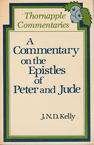 Beispielbild fr A Commentary on the Epistles of Peter and Jude zum Verkauf von HPB-Emerald