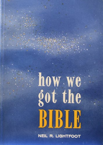 Beispielbild fr How We Got the Bible zum Verkauf von Wonder Book
