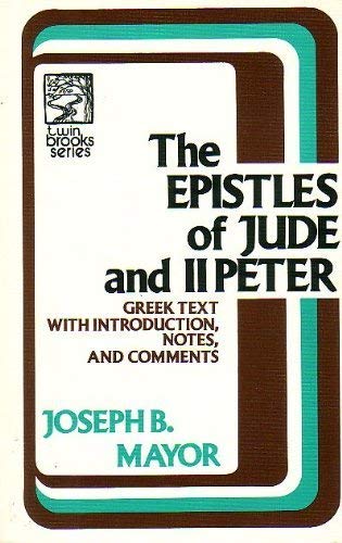 Stock image for The Epistles of Jude and II Peter for sale by HPB-Red