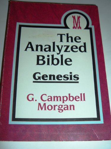 Beispielbild fr The Analyzed Bible: Genesis zum Verkauf von Book Lover's Warehouse