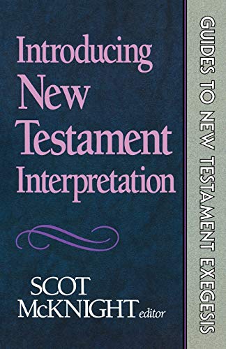 Imagen de archivo de Introducing New Testament Interpretation (Guides to New Testament Exegesis) a la venta por Goodwill of Colorado