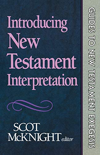 Stock image for Introducing New Testament Interpretation (Guides to New Testament Exegesis) for sale by Goodwill of Colorado