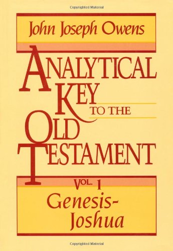 Imagen de archivo de Analytical Key to the Old Testament, vol. 1: Genesis  Joshua (English and Hebrew Edition) a la venta por BooksRun