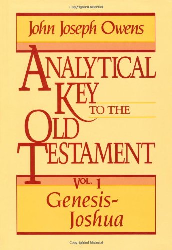 9780801067143: Analytical Key to the Old Testament: Genesis-Joshua: Vol 1