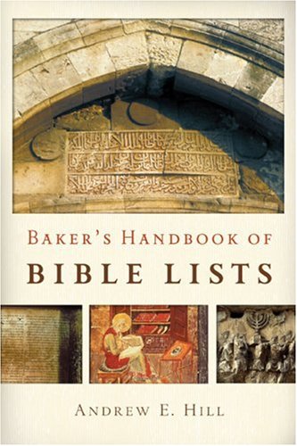 Baker's Handbook of Bible Lists