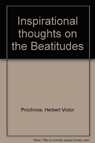 Stock image for Inspirational thoughts on the Beatitudes for sale by ABC Books