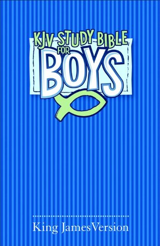 9780801072666: KJV Study Bible for Boys Blue Hardcover