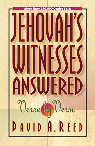 Imagen de archivo de Jehovah's Witnesses Answered Verse by Verse a la venta por SecondSale
