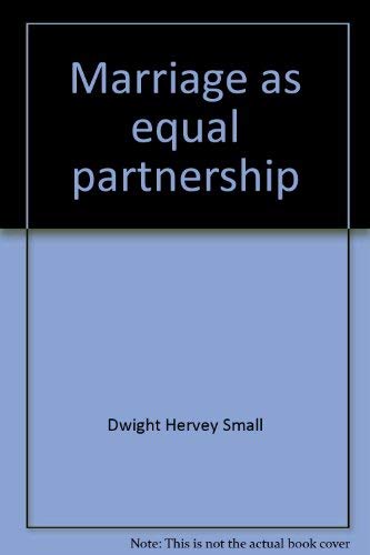 Stock image for Marriage As Equal Partnership for sale by Library House Internet Sales