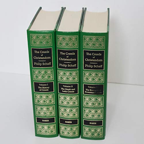 Beispielbild fr The Creeds of Christendom: The History of Creeds, The Greek and Latin Creeds, The Evangelical Protestant Creeds [3 Volumes] zum Verkauf von Second Story Books, ABAA