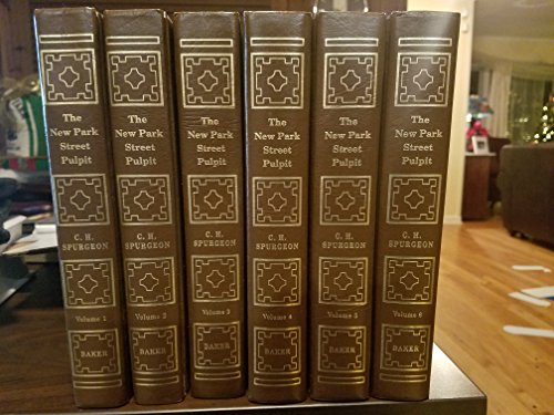 The New Park Street Pulpit 6 Volume Set (9780801083037) by Charles Haddon Spurgeon