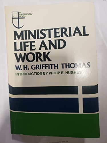 Beispielbild fr Ministerial Life and Work zum Verkauf von Better World Books