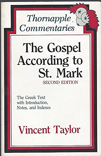 9780801088599: Title: Gospel According to Saint Mark The Greek Text With