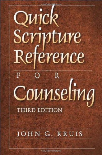 Imagen de archivo de Quick Scripture Reference for Counseling a la venta por Ergodebooks