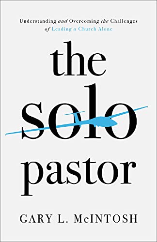 Beispielbild fr The Solo Pastor zum Verkauf von Blackwell's