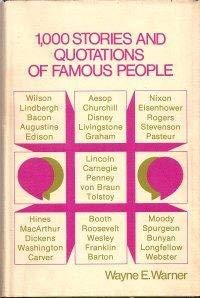 9780801095290: Title: 1000 stories and quotations of famous people