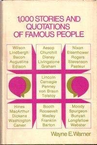 9780801095290: 1,000 stories and quotations of famous people,