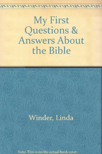 Stock image for My First Questions & Answers About the Bible (Activity & Coloring Books, Christian Ser) for sale by Newsboy Books