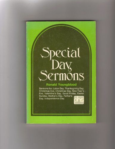 Beispielbild fr Special Day Sermons zum Verkauf von Half Price Books Inc.