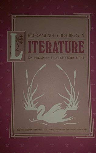 9780801103117: Recommended Readings in Literature Kindergarten Through Grade Eight, 1986