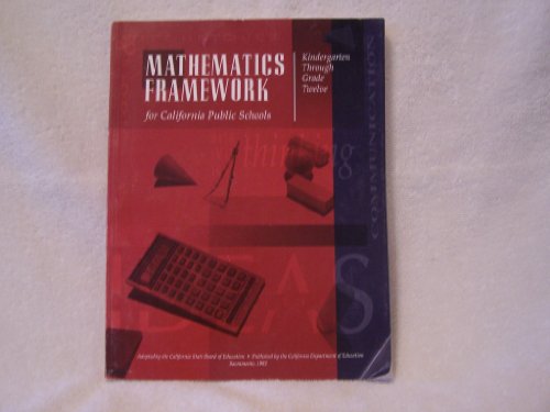 Stock image for Mathematics Framework for California Public Schools: K-12 for sale by Bank of Books