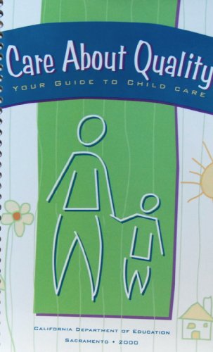 Stock image for Care About Quality (Your guide to child care) for sale by Bank of Books