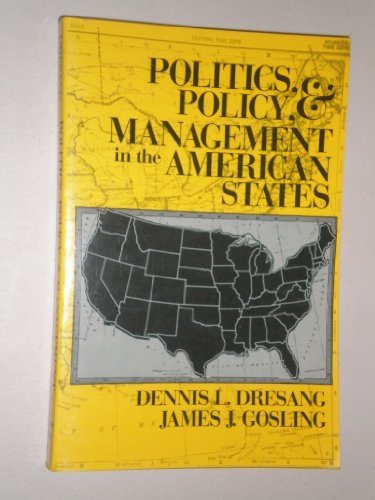 Stock image for Politics, Policy and Management in the American States for sale by Heisenbooks